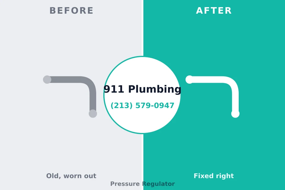 Before and after: plumbing company Webster Groves, MO